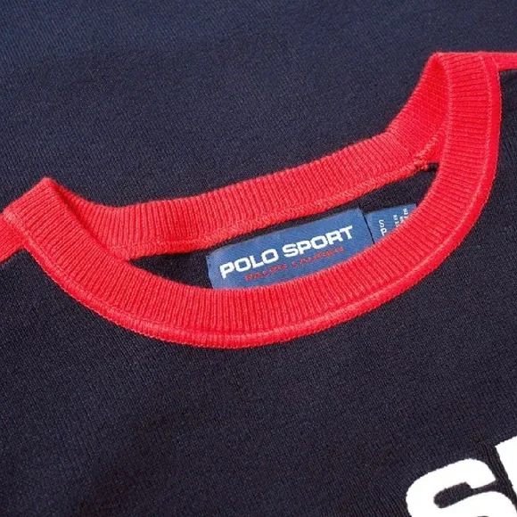 Polo Ralph Lauren Polo Sport Flag Knit Sweatshirt Sweater - Picture 2 of 6